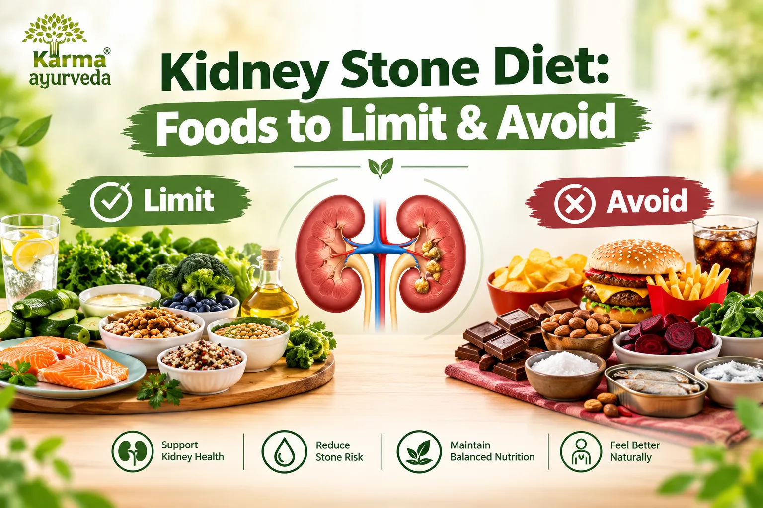 Kidney Stone Diet: Foods to Limit & Avoid
